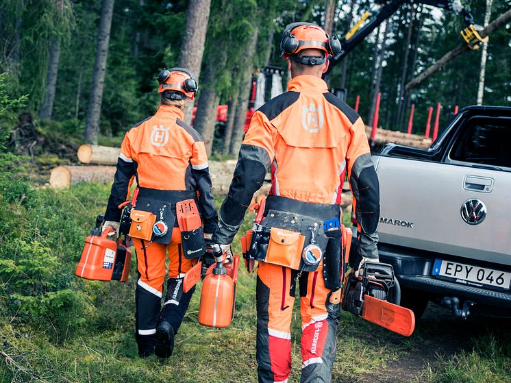 Husqvarnas nya skyddskläder Technical Extreme 