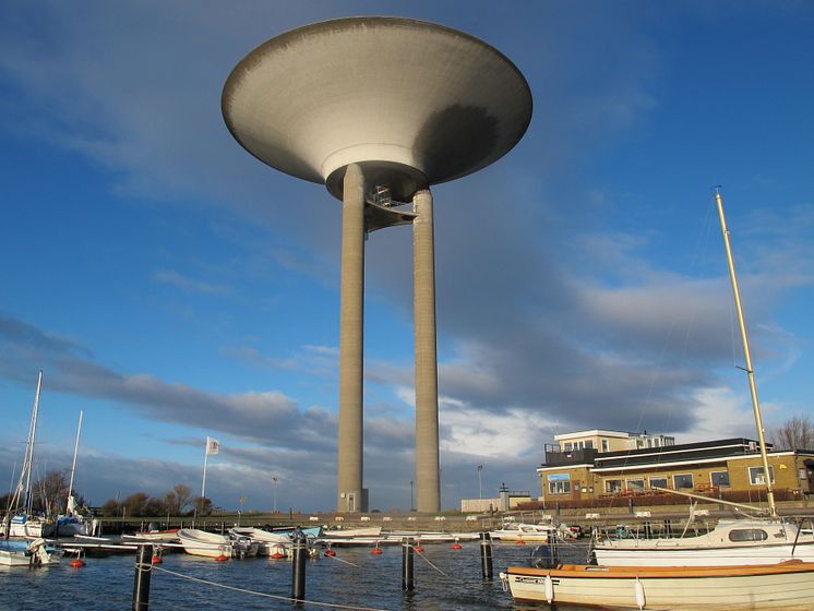 Nya vattentornet i Landskrona