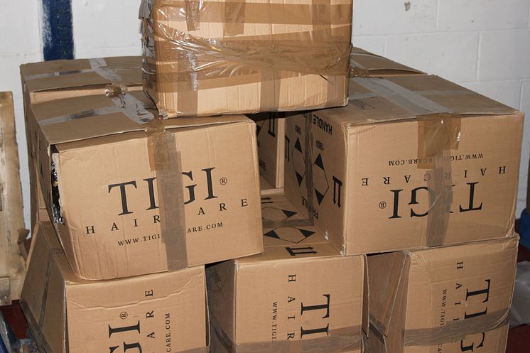 NW 03 14  hair care boxes containing illegal tobacco 1