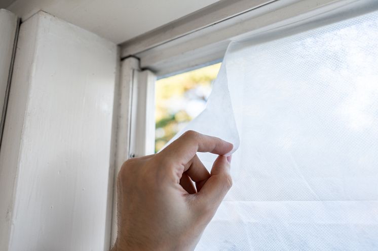 vitt pollennät till fönster-smartasaker