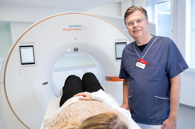 Tomas Jernberg, röntgen av patient