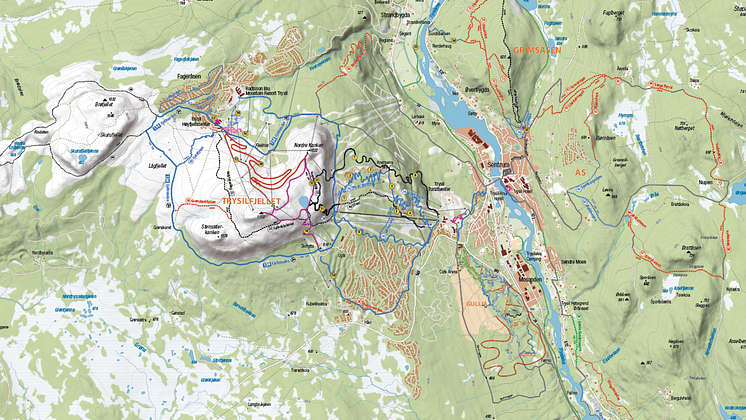 Masterplan for Trysil Bike Arena 2020-2030