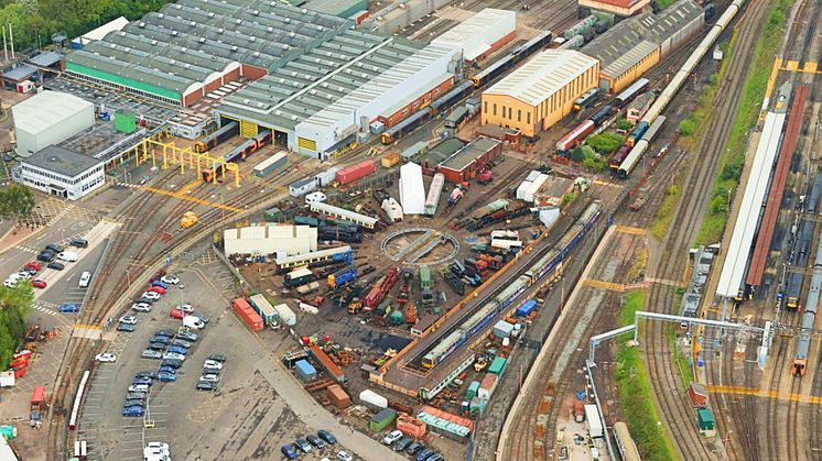 Tyseley Depot Aerial