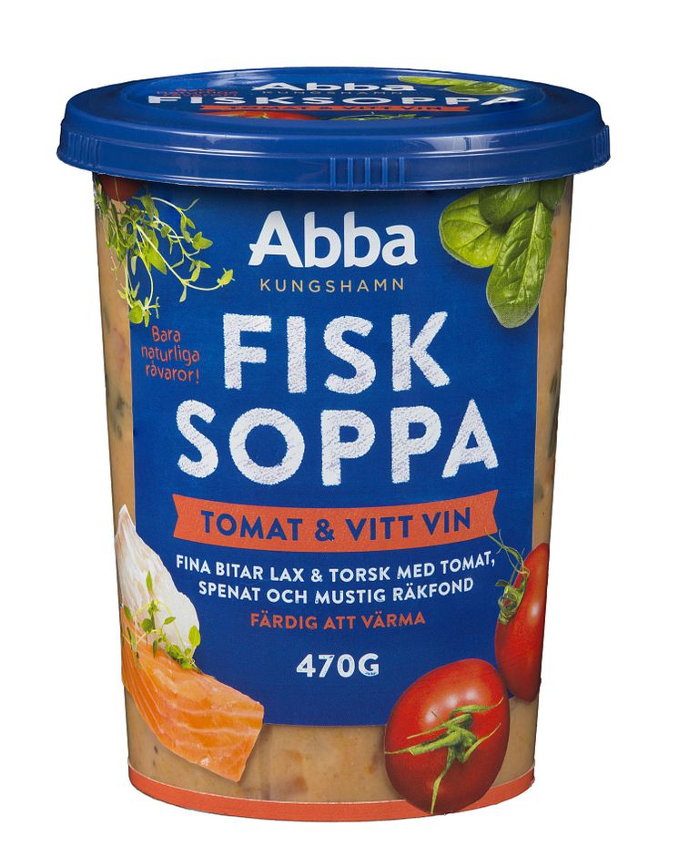 Abba Fisksoppa Tomat & vitt vin