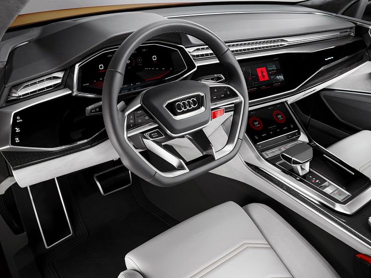  Audi Q8 sport concept med integrerat Android 1 