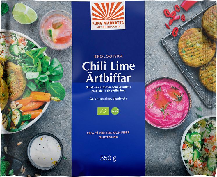 Chili Lime Ärtbiffar