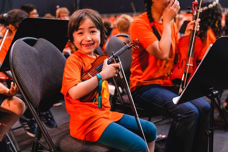 Side by Side by El Sistema, musikläger i Göteborg.