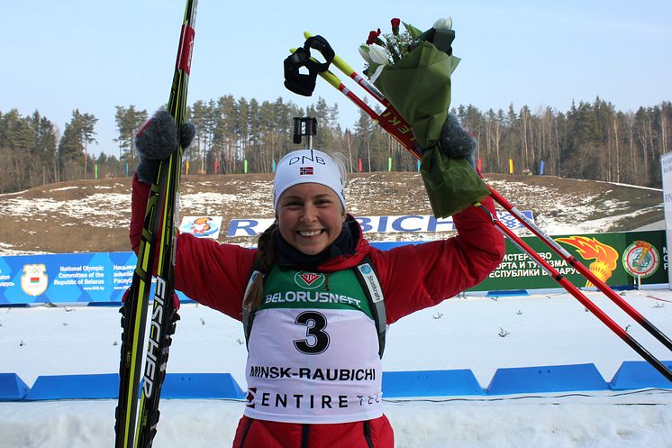 Ingrid Landmark Tandrevold, jakstart JR-VM Minsk 