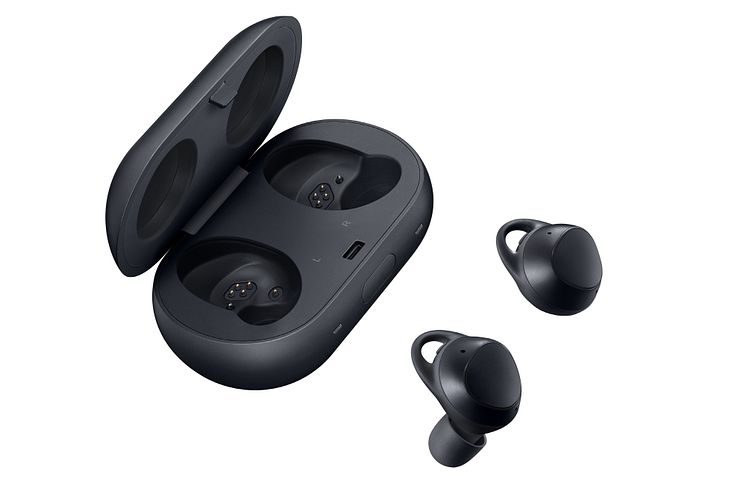 Gear IconX_Black with Case 
