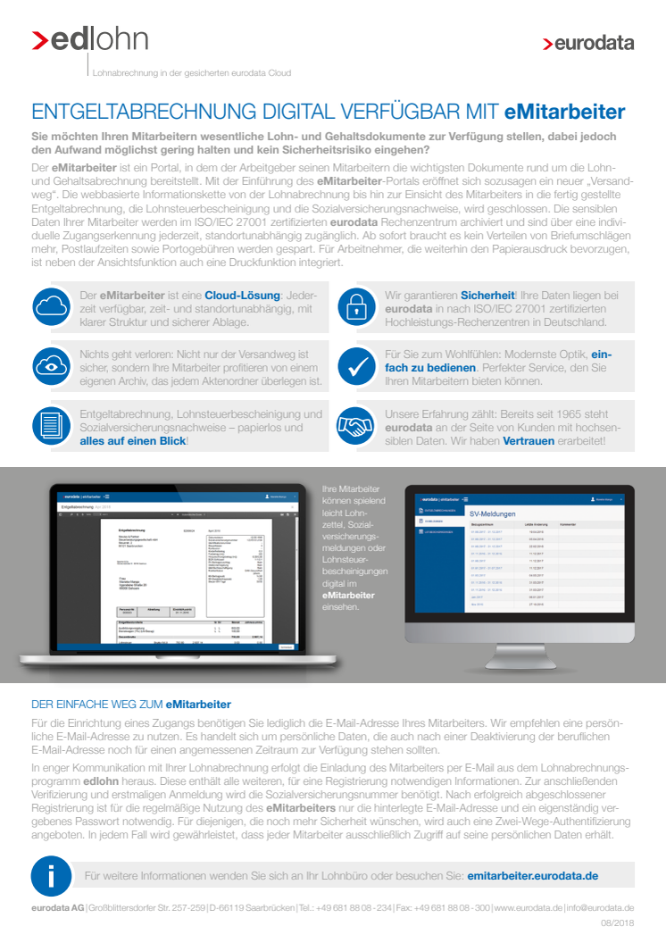 Produktionformation eMitarbeiter