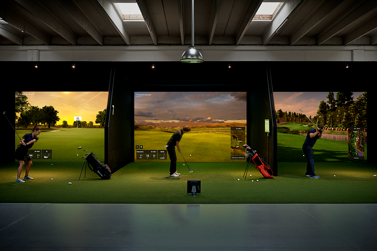 Bild: Golfsimulator