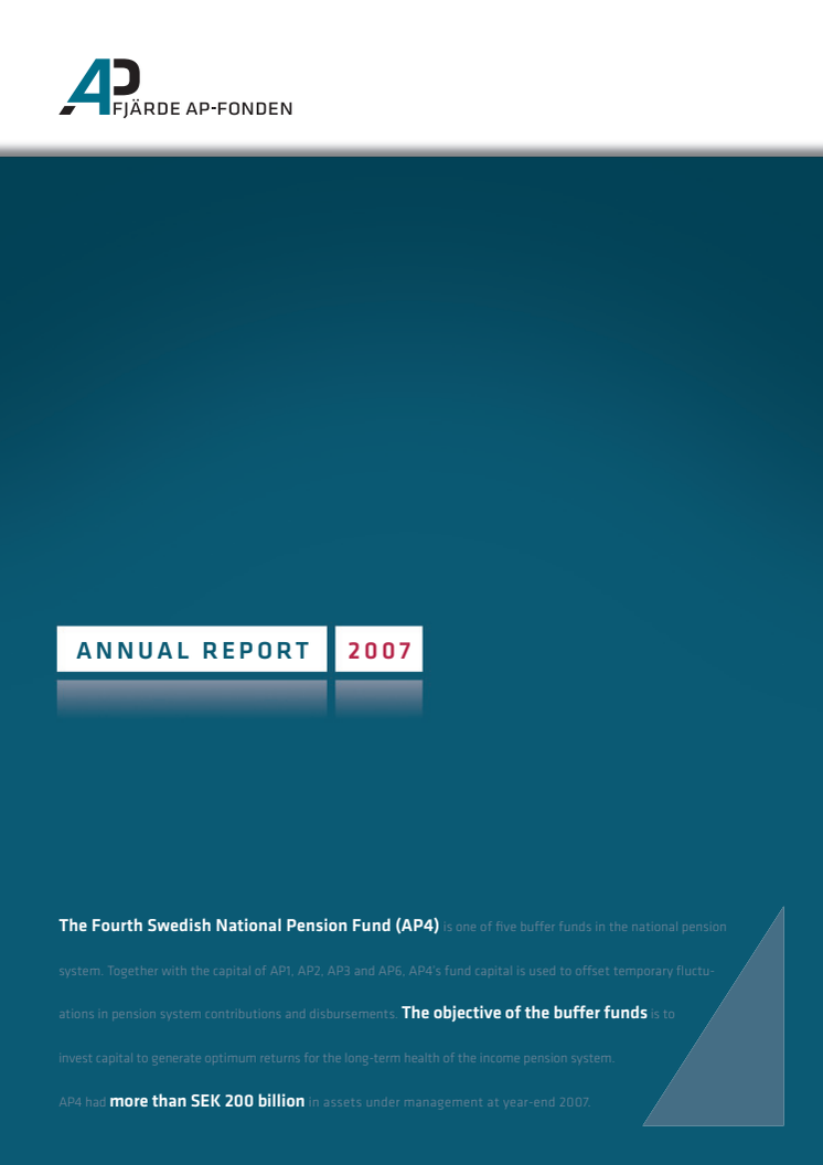 AP4 Annual Report 2007