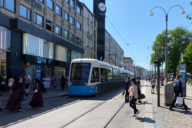 Brunnsparken, Foto Trafik Göteborg