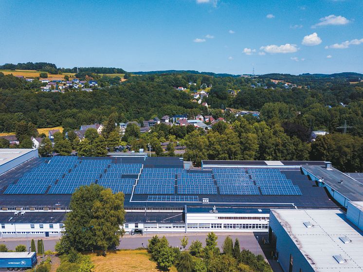 BPW-Werk Wiehl-Brüchermühle produziert mit Solarstrom