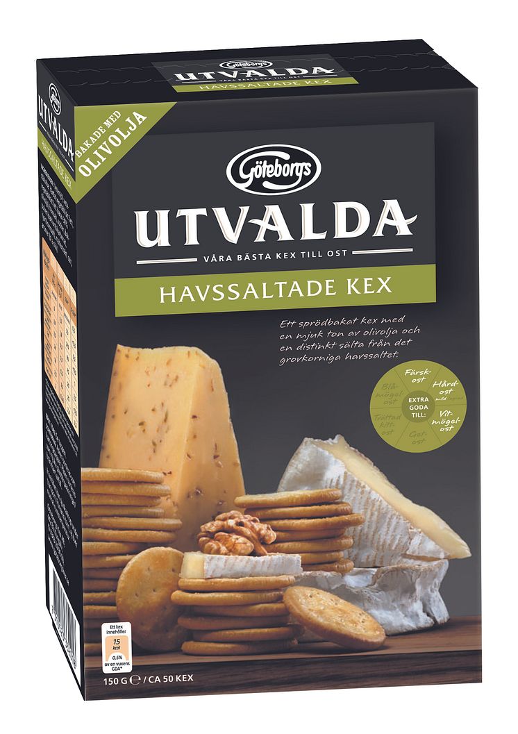 Havssaltade kex