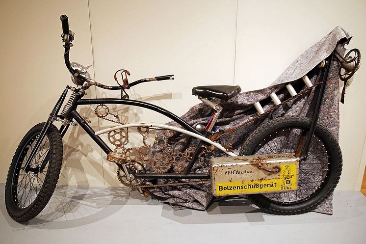 Exponat der Ausstellung "Bikes! Das Fahrrad neu erfinden"