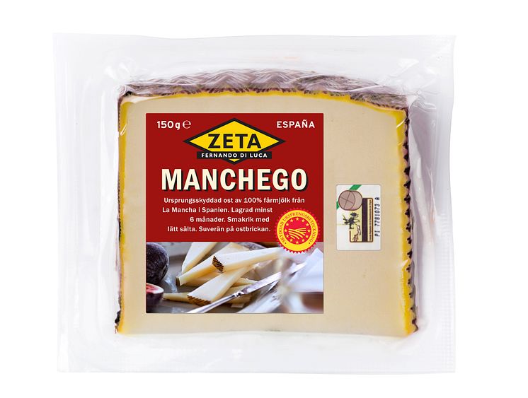 Zeta Manchego, förpackningsbild