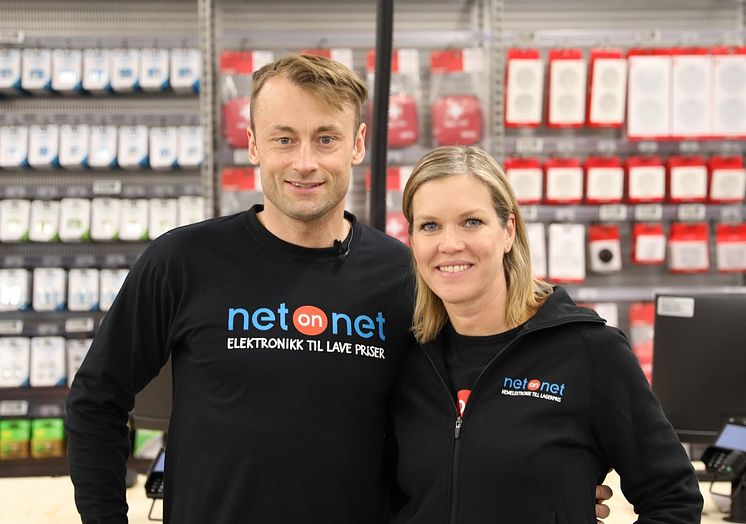 Nyöppning i Trondheim - Petter Northug och Josefin Dalum