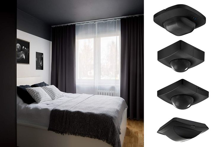 Svarta sensorer från Steinel