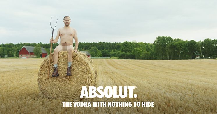 Absolut. The Vodka with nothing to hide