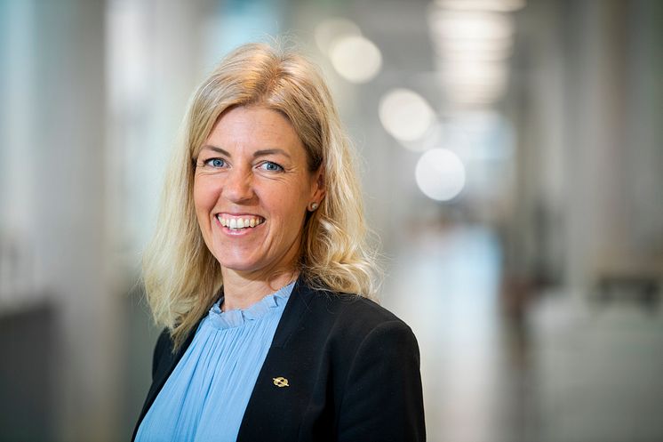 Helena Jerregård, vicerektor för samverkan vid Mälardalens universitet.