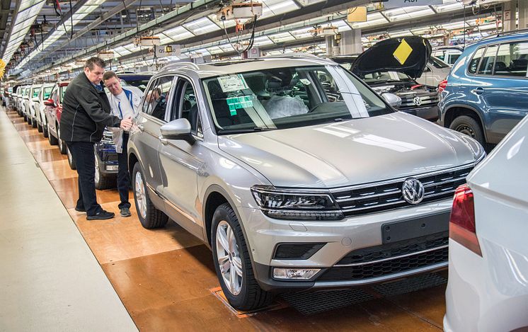 Tiguan produktion