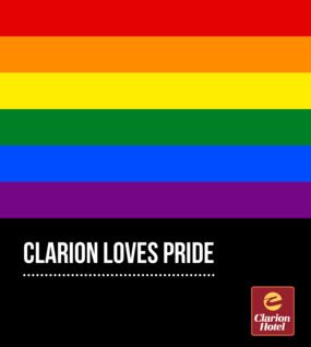 Clarion Hotel er ny hovedsamarbeidspartner med Pride.