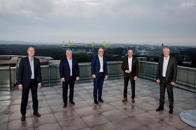 Gruppenbild v.l.n.r. Stefan Kömme, Donald Piesker; Ulrich Scheele, Albert Escoda, Udo Redmann.jpg