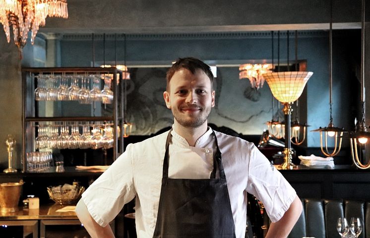 Olof Håsteen, ny köksmästare på Gotthards krog. 