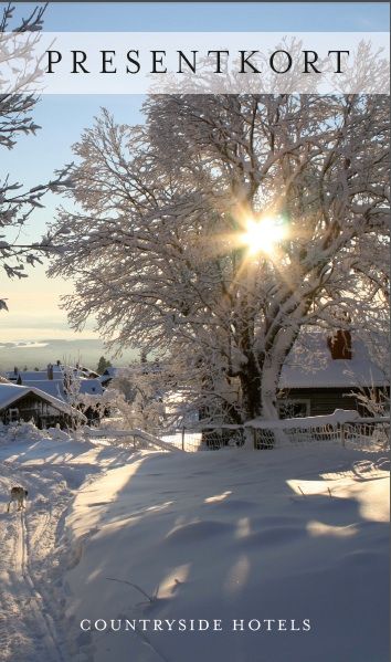 Presentkort på hotellupplevelse på Countryside Hotels