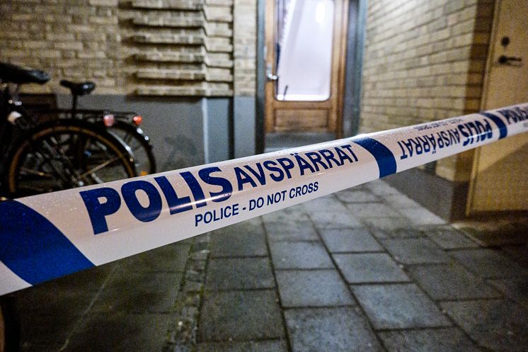 Polisavspärrning