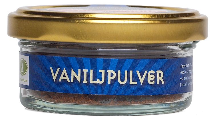Ekologiskt äkta vaniljpulver