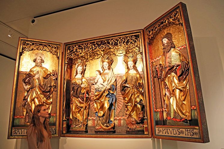 Der Callenberger Altar ist nach 150 Jahren wieder komplett und im GRASSI Museum für Angewandte Kunst Leipzig zu sehen