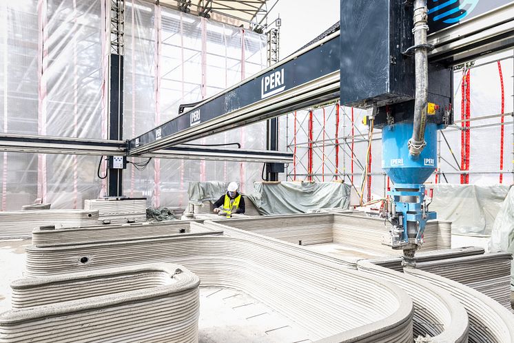 The execution is taken care of by PERI, the experts for formwork and scaffolding systems. 