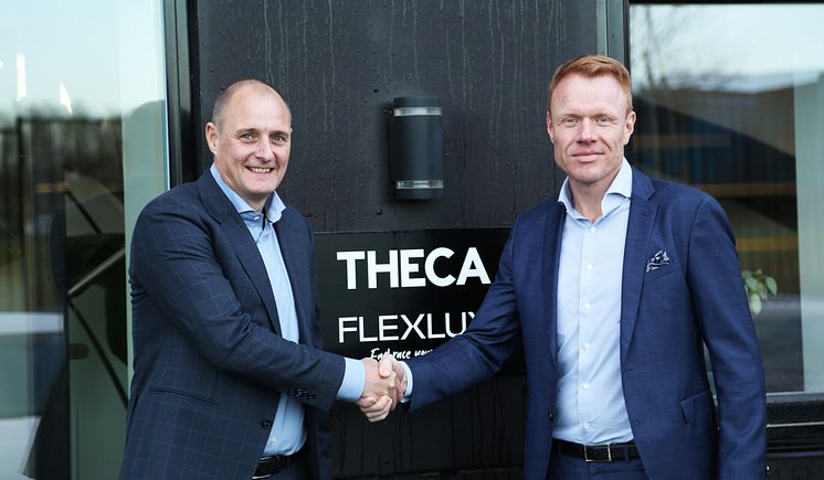 Claus Svenningsen, CEO of Theca, Jimmi Mortensen, CEO of Actona Group - Jan 2022