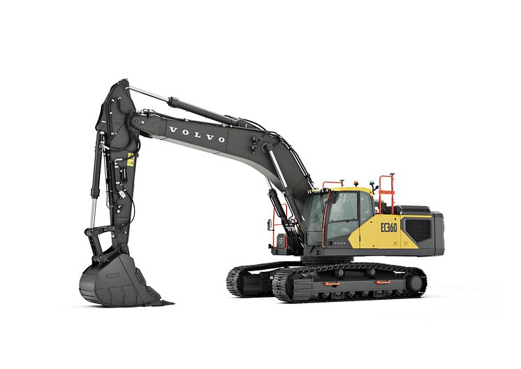 Volvo EC360 - studiobild