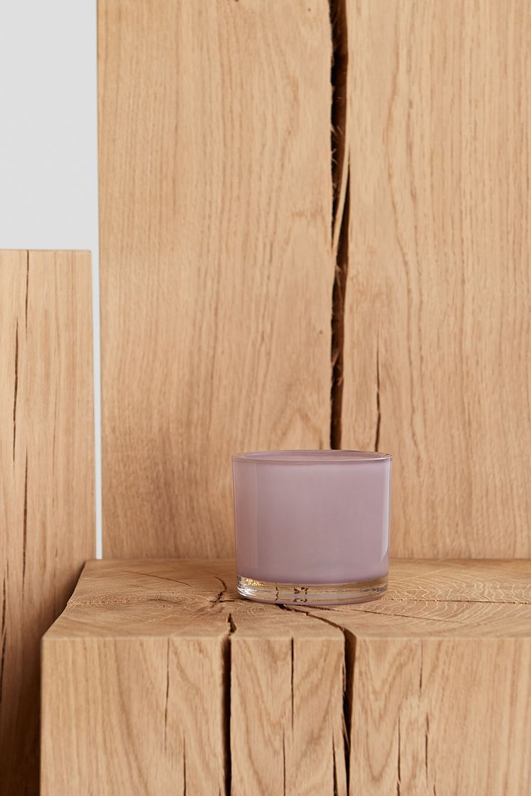 gina candle holder - purple 