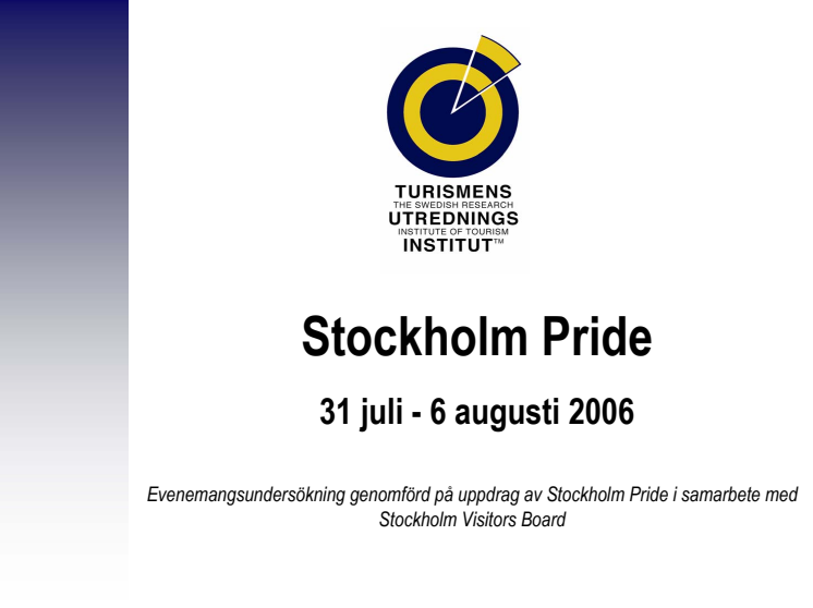 Rapport: Stockholm Pride 2006