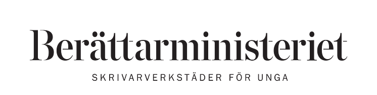 Berättarministeriets logo