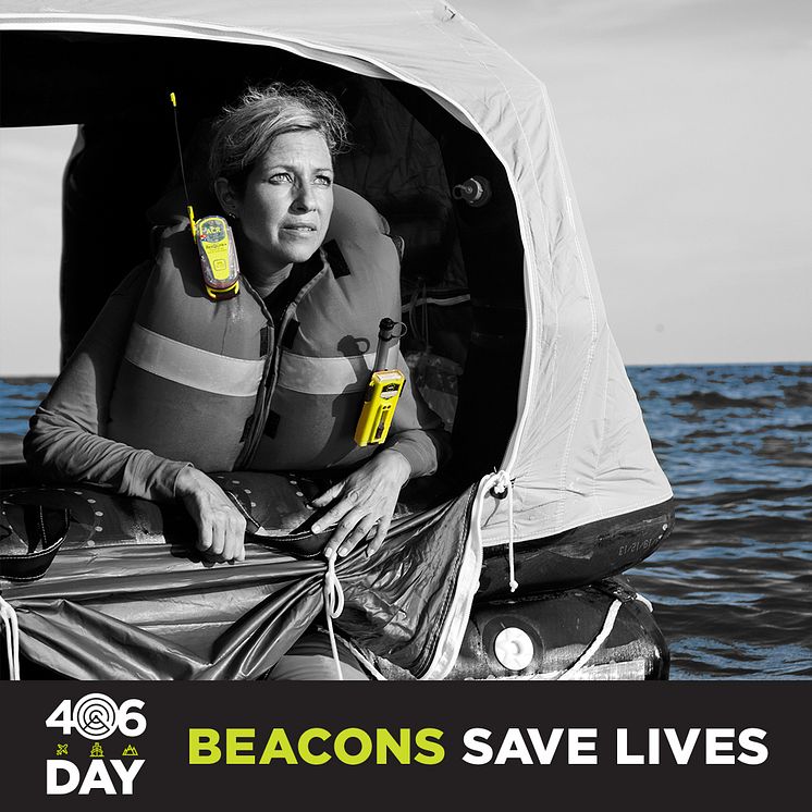 Hi-res image - ACR Electronics - 406Day on April 6th raises awareness about the benefits of 406 MHz emergency beacons