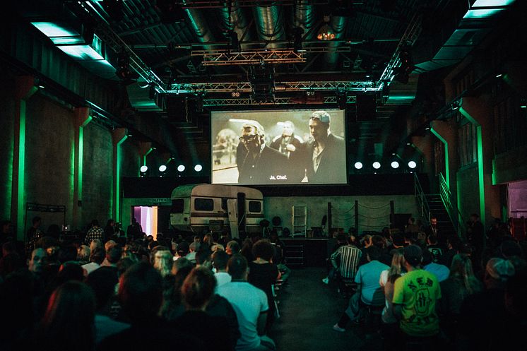 Der Jameson Film Club in Köln. 