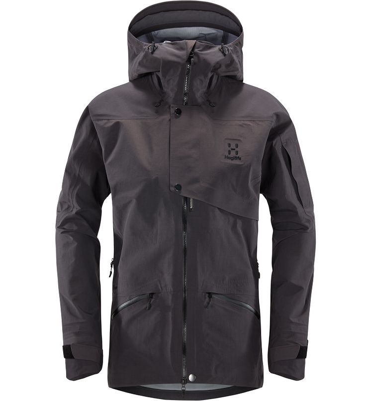 KHIONE 3L PROOF JACKET WOMEN_slate