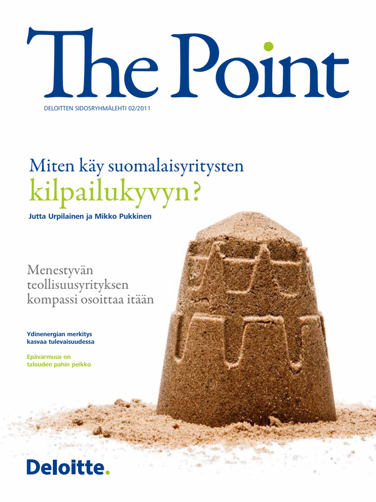 Deloitten sidosryhmälehti The Point 2/2011