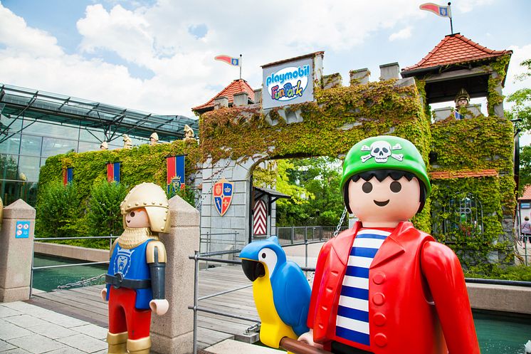 Eingang PLAYMOBIL-FunPark 