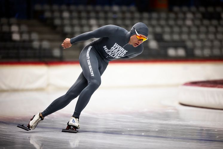 Nils van der Poel i farten