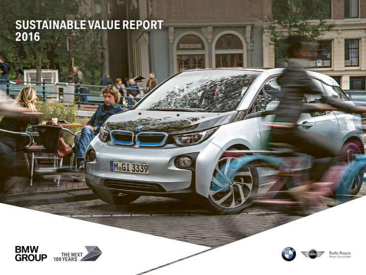 BMW Group Sustainable Value Report 2016