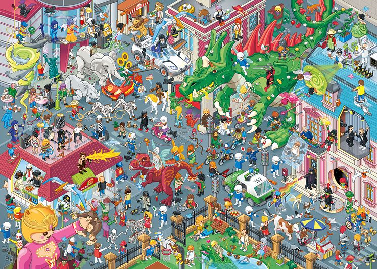 PLAYMOBIL-Wimmelbild 