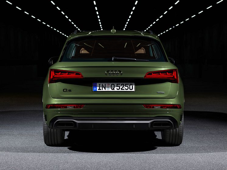 Audi Q5 with digital OLED rear lights
