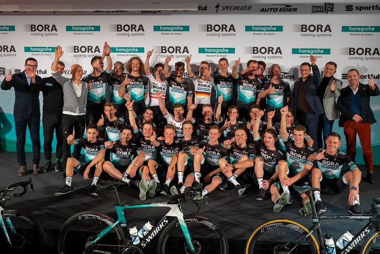 BORA-hansgrohe team præsentation 2019