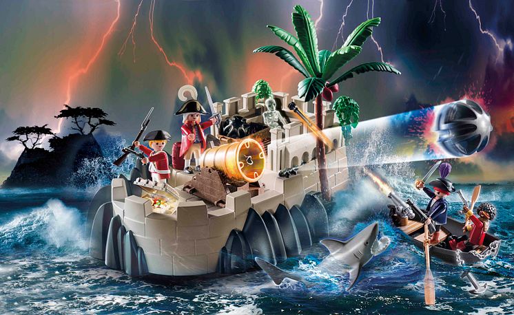 Rotrockbastion (70413) von PLAYMOBIL